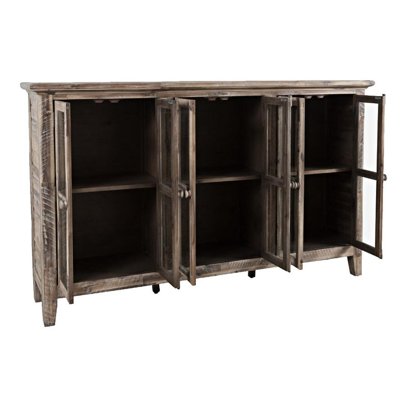 Jofran Rustic Shores 2125-70 Accent Cabinet - Grey Wash IMAGE 2