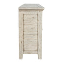Jofran Rustic Shores 1610-7032 6-Door Low Accent Cabinet - Scrimshaw IMAGE 4