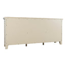 Jofran Rustic Shores 1610-7032 6-Door Low Accent Cabinet - Scrimshaw IMAGE 5