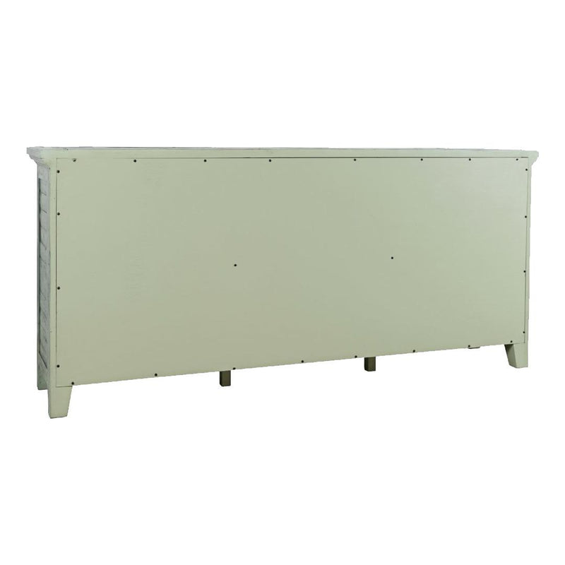 Jofran Rustic Shores 1615-7032 6-Door Low Accent Cabinet - Surfside IMAGE 5