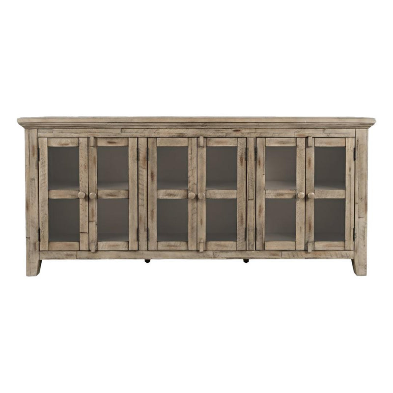 Jofran Rustic Shores 1620-7032 6-Door Low Accent Cabinet - Watch Hill IMAGE 3