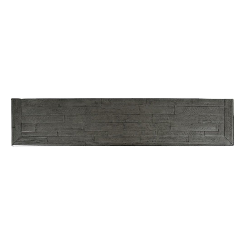 Jofran Rustic Shores 2130-7032 6-Door Low Accent Cabinet - Stone IMAGE 5