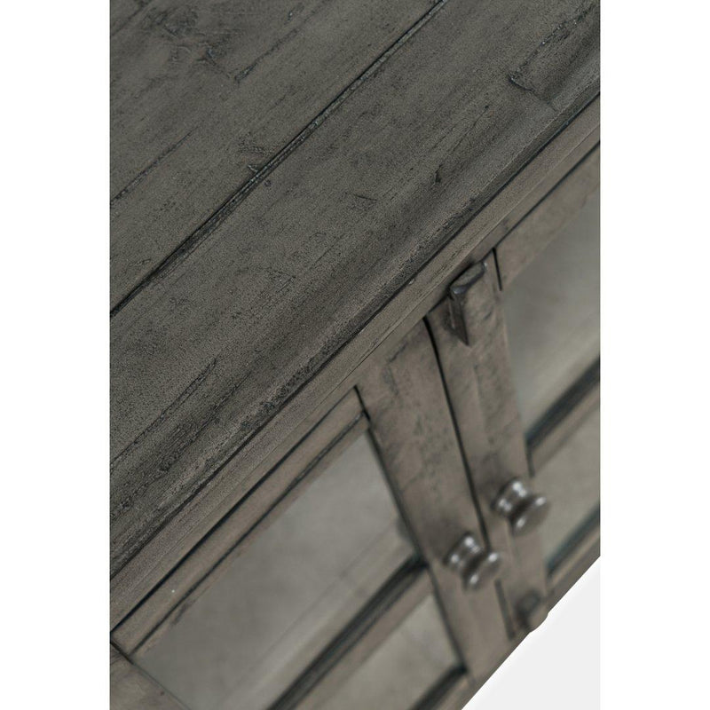 Jofran Rustic Shores 2130-7032 6-Door Low Accent Cabinet - Stone IMAGE 7