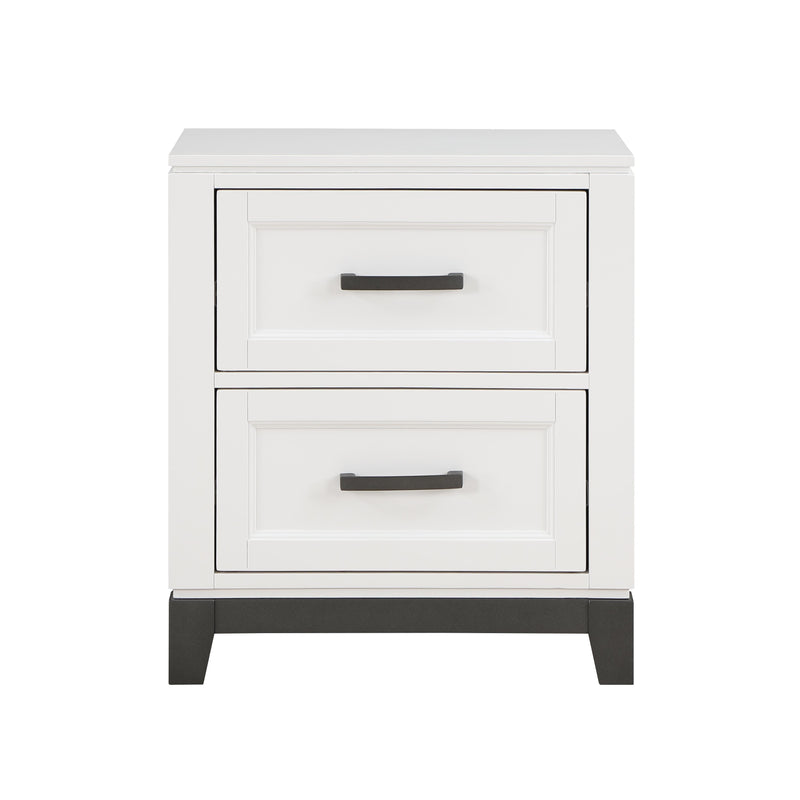 Homelegance Garretson 1450WH-4 Night Stand IMAGE 1