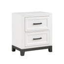 Homelegance Garretson 1450WH-4 Night Stand IMAGE 2