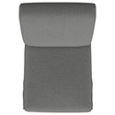 Coaster Furniture Shawna 100749 Upholstered Skirted Side Chair - Light Grey IMAGE 9