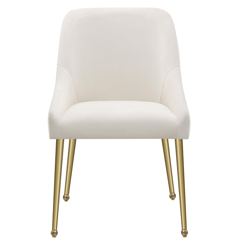 Coaster Furniture Mayette 107562 Upholstered Dining Side Chair - Ivory IMAGE 3