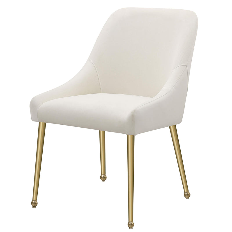Coaster Furniture Mayette 107562 Upholstered Dining Side Chair - Ivory IMAGE 4