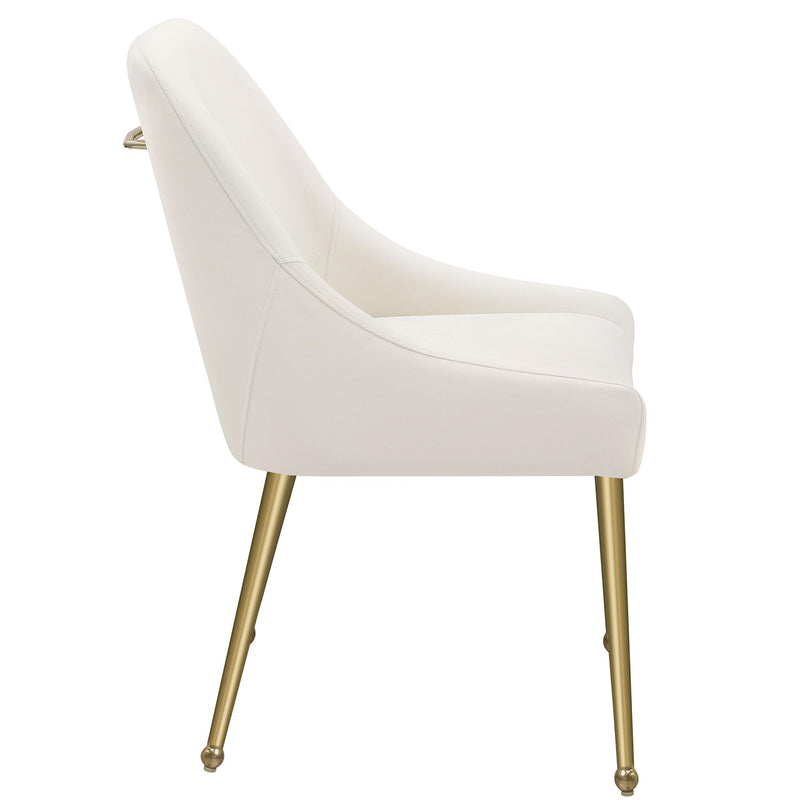 Coaster Furniture Mayette 107562 Upholstered Dining Side Chair - Ivory IMAGE 8