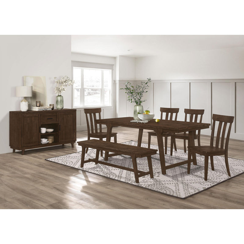 Coaster Furniture Reynolds 107595 2-door Sideboard Buffet Storage Cabinet - Brown Oak IMAGE 11