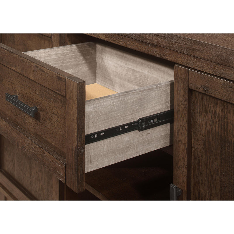 Coaster Furniture Reynolds 107595 2-door Sideboard Buffet Storage Cabinet - Brown Oak IMAGE 13