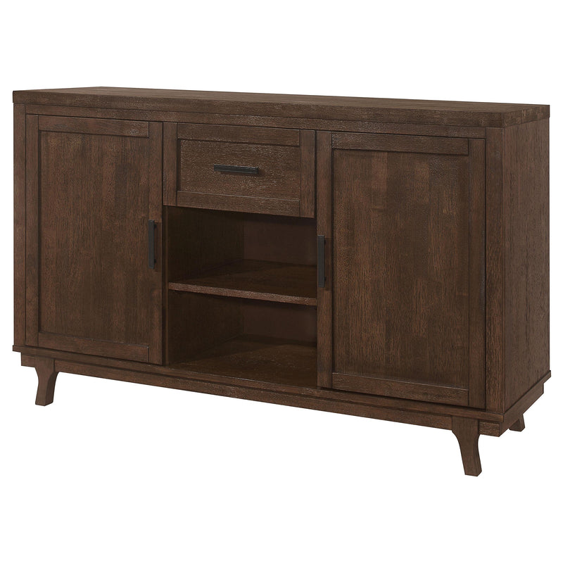 Coaster Furniture Reynolds 107595 2-door Sideboard Buffet Storage Cabinet - Brown Oak IMAGE 5