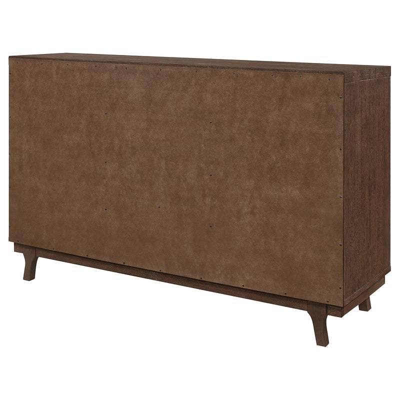 Coaster Furniture Reynolds 107595 2-door Sideboard Buffet Storage Cabinet - Brown Oak IMAGE 9