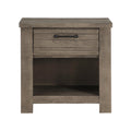 Homelegance Longview 1498GY-4 Night Stand IMAGE 1