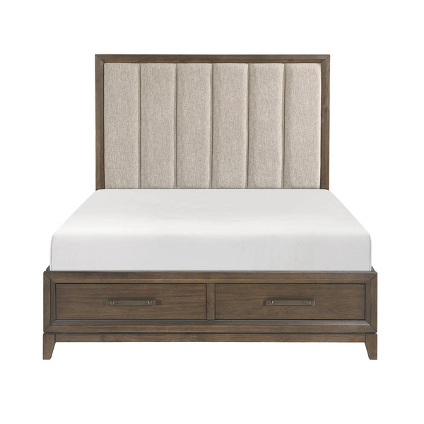 Homelegance Cambridge 1422N-1* Queen Platform Bed with Footboard Storage IMAGE 1