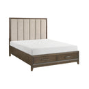 Homelegance Cambridge 1422N-1* Queen Platform Bed with Footboard Storage IMAGE 3