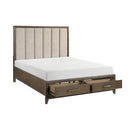 Homelegance Cambridge 1422KN-1EK* Eastern King Platform Bed with Footboard Storage IMAGE 5