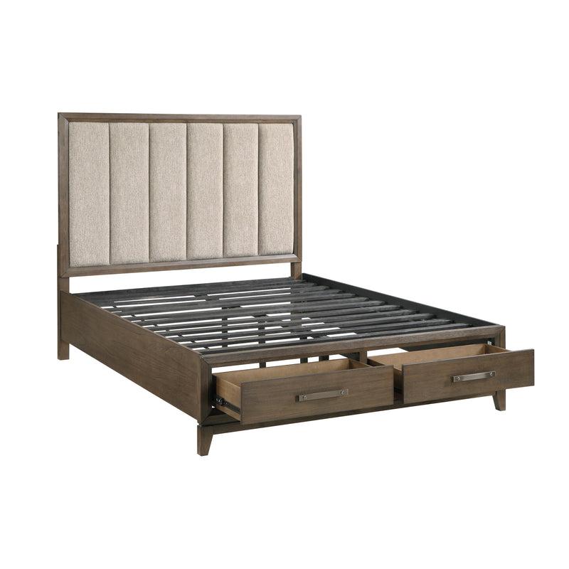 Homelegance Cambridge 1422KN-1EK* Eastern King Platform Bed with Footboard Storage IMAGE 6