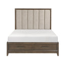 Homelegance Cambridge 1422KN-1CK* California King Platform Bed with Footboard Storage IMAGE 1