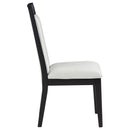 Coaster Furniture Brookmead 108232 Wood Dining Side Chair - Ivory and Black IMAGE 9