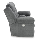 Signature Design by Ashley Tip-Off 6930418 Power Reclining Loveseat with Console and Adjustable Headrest IMAGE 4