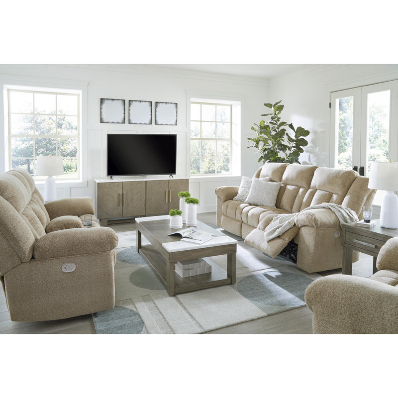 Signature Design by Ashley Tip-Off 6930518 Power Reclining Loveseat with Console and Adjustable Headrest IMAGE 18