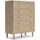 Signature Design by Ashley Cielden B1199-345 Five Drawer Wide Chest IMAGE 1