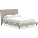 Signature Design by Ashley Cielden B1199-81 Queen Upholstered Bed with Roll Slats IMAGE 1