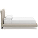 Signature Design by Ashley Cielden B1199-81 Queen Upholstered Bed with Roll Slats IMAGE 3