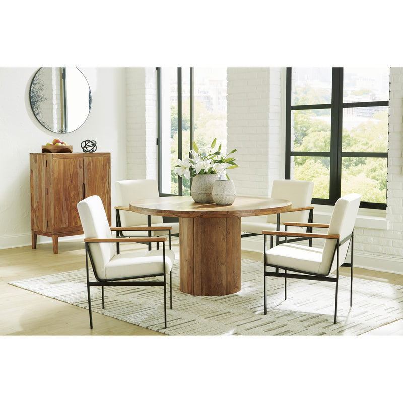 Signature Design by Ashley Dressonni D790-02A Dining Upholstered Arm Chair IMAGE 13