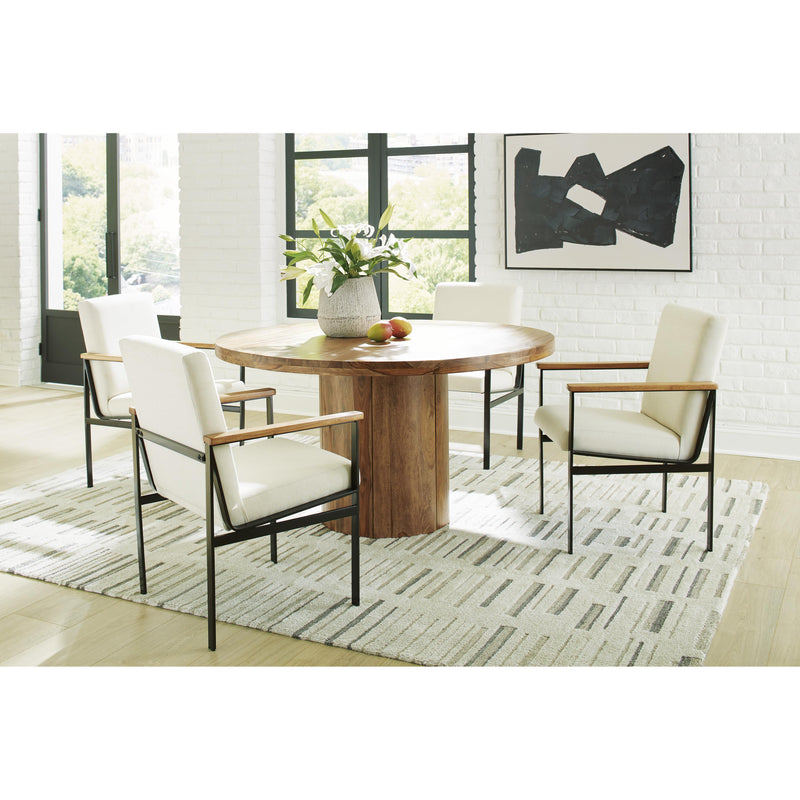 Signature Design by Ashley Dressonni D790-02A Dining Upholstered Arm Chair IMAGE 14