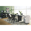 Signature Design by Ashley Rowanbeck D821-25 Oval Dining Room Table IMAGE 12