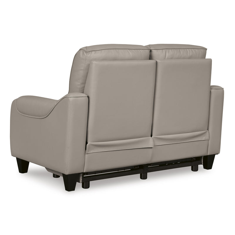 Signature Design by Ashley Mercomatic U7531214 Power Reclining Loveseat with Adjustable Headrest IMAGE 5