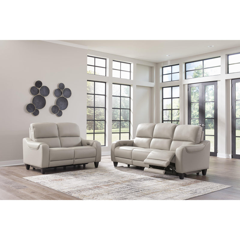 Signature Design by Ashley Mercomatic U7531214 Power Reclining Loveseat with Adjustable Headrest IMAGE 7