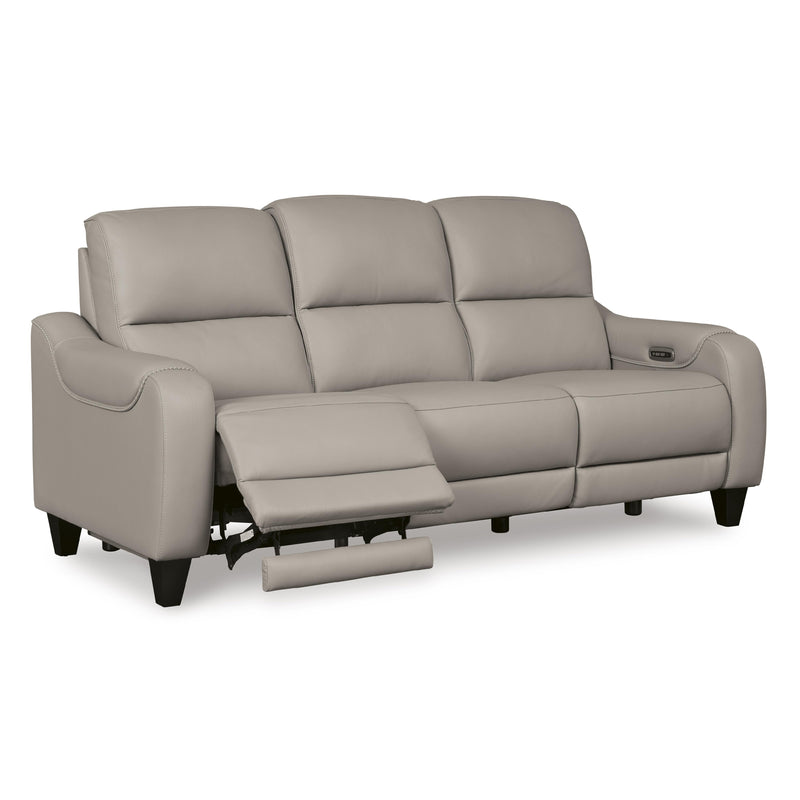 Signature Design by Ashley Mercomatic U7531215 Power Reclining Sofa with Adjustable Headrest IMAGE 2