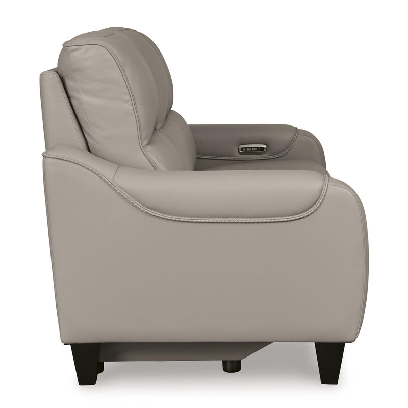Signature Design by Ashley Mercomatic U7531215 Power Reclining Sofa with Adjustable Headrest IMAGE 4