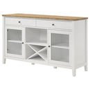 Coaster Furniture Hollis 122245 2-door Dining Sideboard Buffet Storage Cabinet - White IMAGE 5