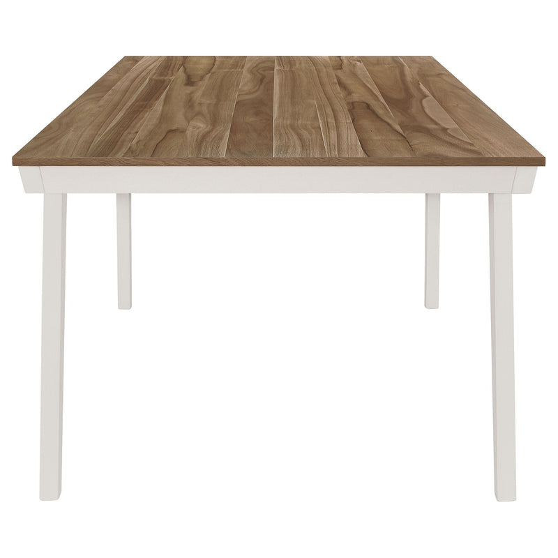 Coaster Furniture Nogales 122301 Rectangular 71-inch Wood Dining Table - Off White IMAGE 4