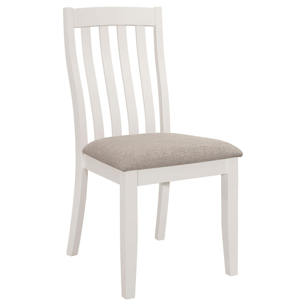 Coaster Furniture Nogales 122302 Wood Dining Side Chair - Off White IMAGE 1
