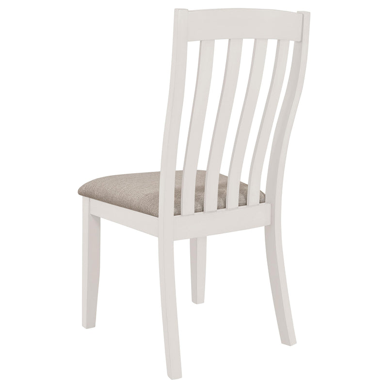 Coaster Furniture Nogales 122302 Wood Dining Side Chair - Off White IMAGE 6