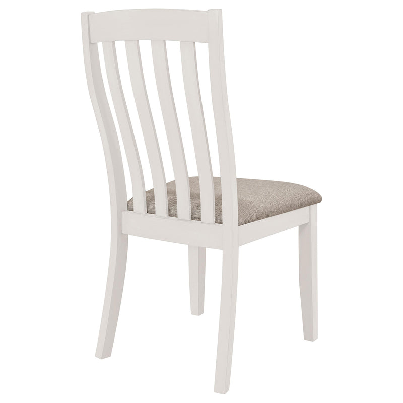 Coaster Furniture Nogales 122302 Wood Dining Side Chair - Off White IMAGE 8