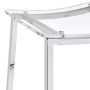 Coaster Furniture Jovani 182359 Acrylic Backless Bar Stool - Chrome IMAGE 8