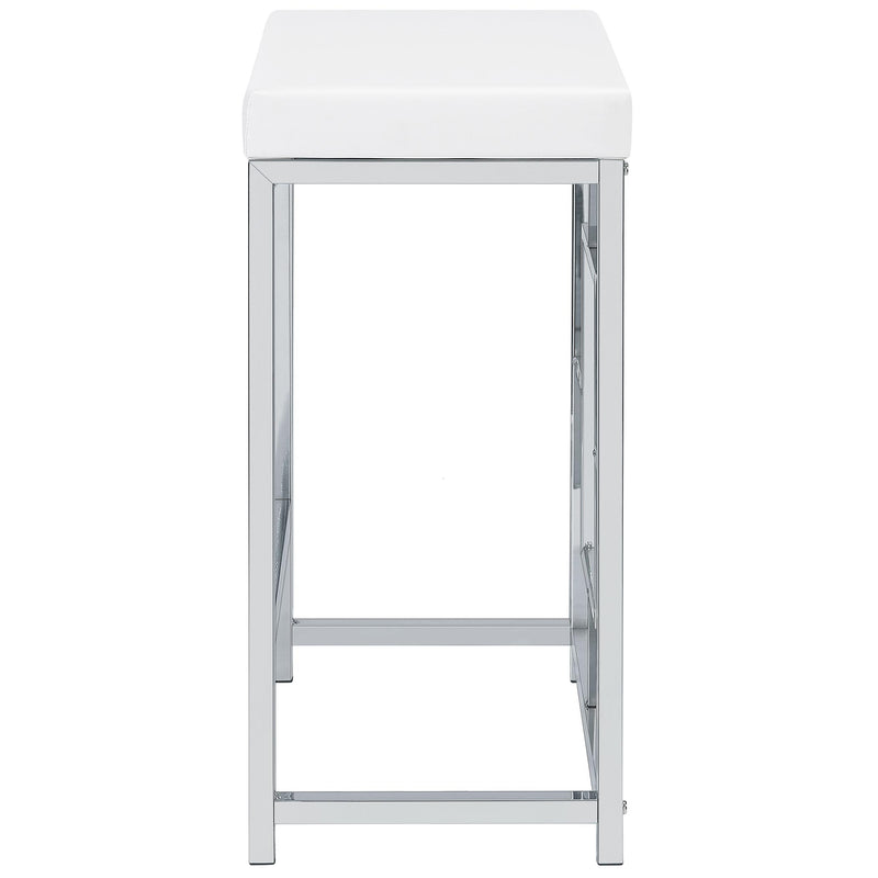 Coaster Furniture Jackson 182715 5-piece Multipurpose Counter Height Table Set - White IMAGE 12