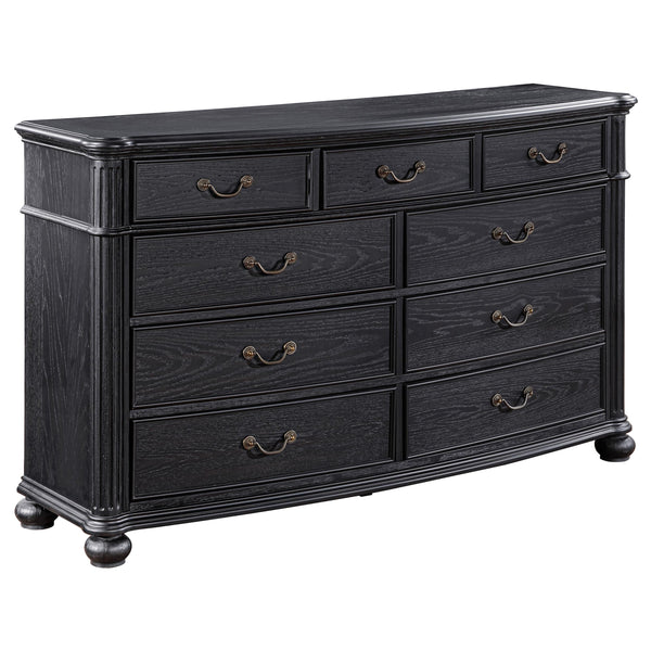 Coaster Furniture Celina 224763 9-Drawer Dresser - Black IMAGE 1