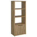 Coaster Furniture Tabby 701703 3-shelf Engineered Wood Media Tower - Mango IMAGE 1