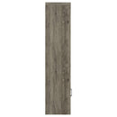 Coaster Furniture Burke 707726 3-shelf Engineered Wood Media Tower - Grey Driftwood IMAGE 8