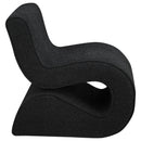 Coaster Furniture Ronea 903155 Boucle Upholstered Armless Curved Chair - Charcoal IMAGE 8