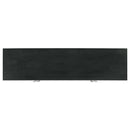 Coaster Furniture Borman 950331 4-door Wood Accent Cabinet - Walnut and Black IMAGE 12