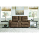 Signature Design by Ashley Edenwold 1380594 Double Reclining Loveseat with Console IMAGE 6