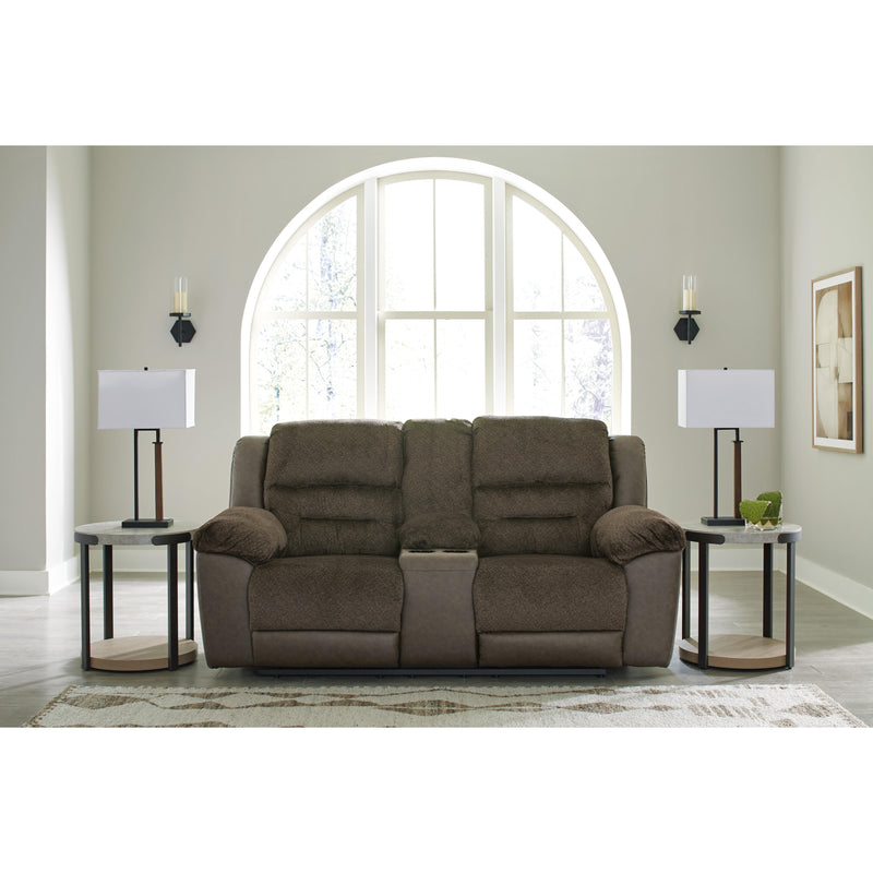 Benchcraft Dorman 9460894 Double Reclining Loveseat with Console IMAGE 6